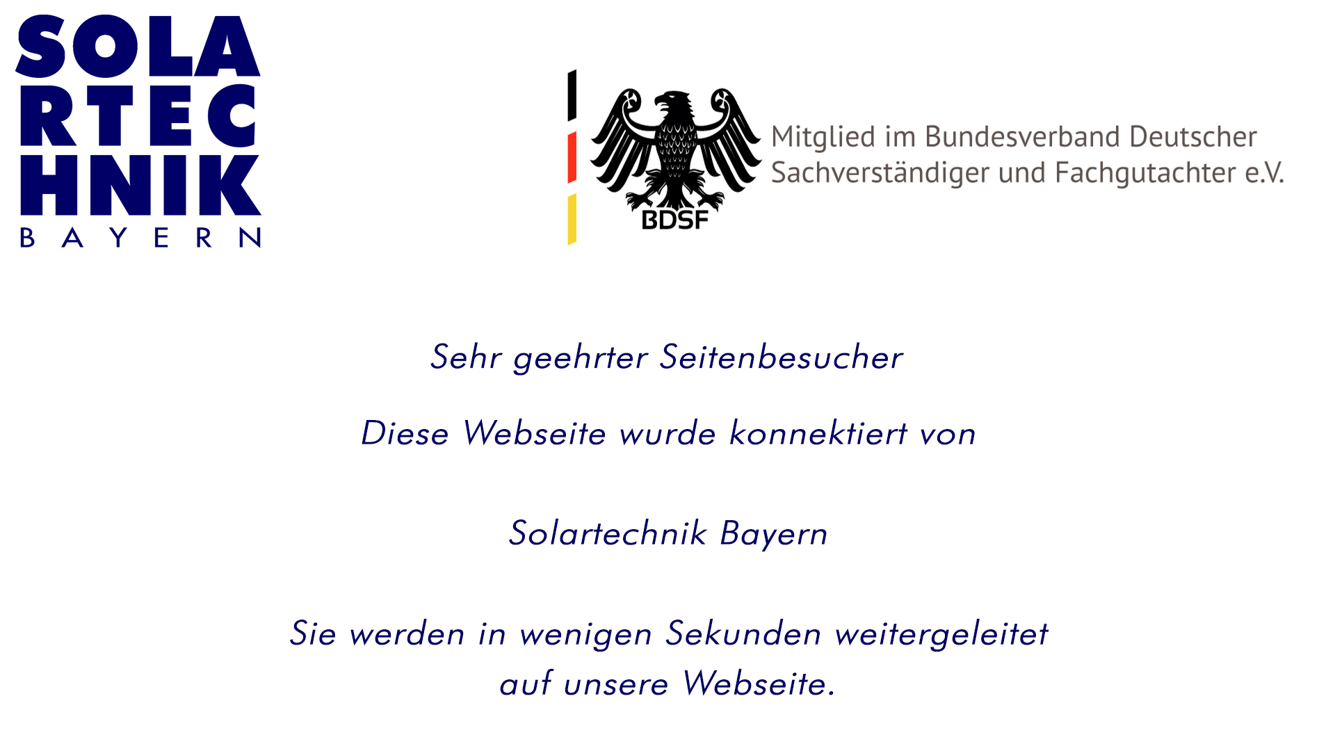 Solartechnik Bayern Gutachter Photovoltaik